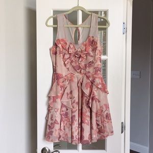 LC Lauren Conrad Flirty Floral Dress